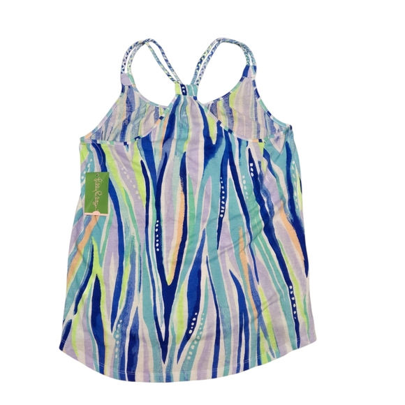 NWT Lilly Pulitzer Aleida Shore Perfection Tank Top - Picture 4 of 7